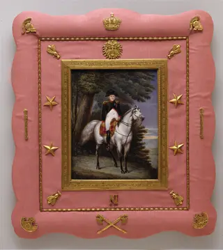 Napoléon I (1769–1821) on Horseback, by Luigi Marta, unspecified, 1830