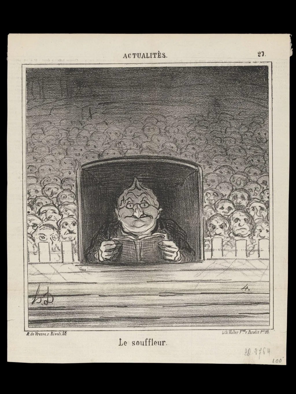 H Beard Print Collection, by Walter, 1850