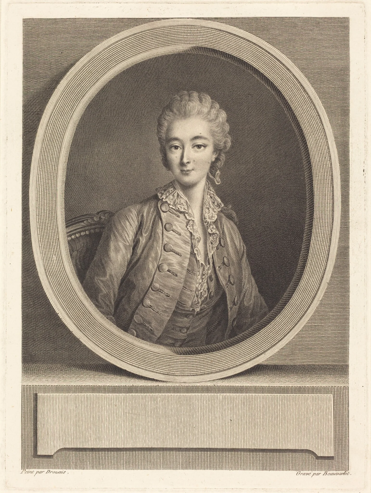 Madame du Barry, detail