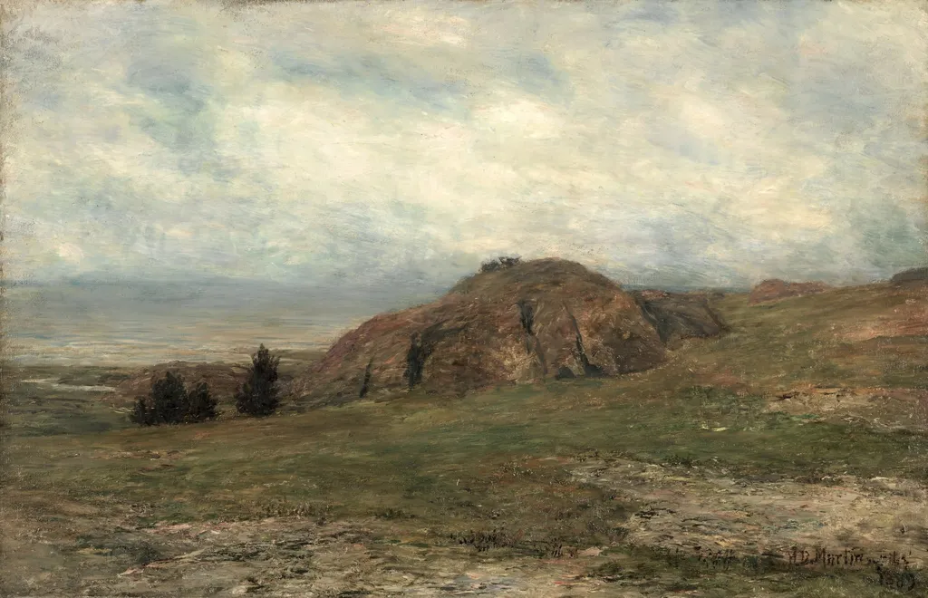 Wild Coast, Newport, by Homer Dodge Martin, unspecified, 1889