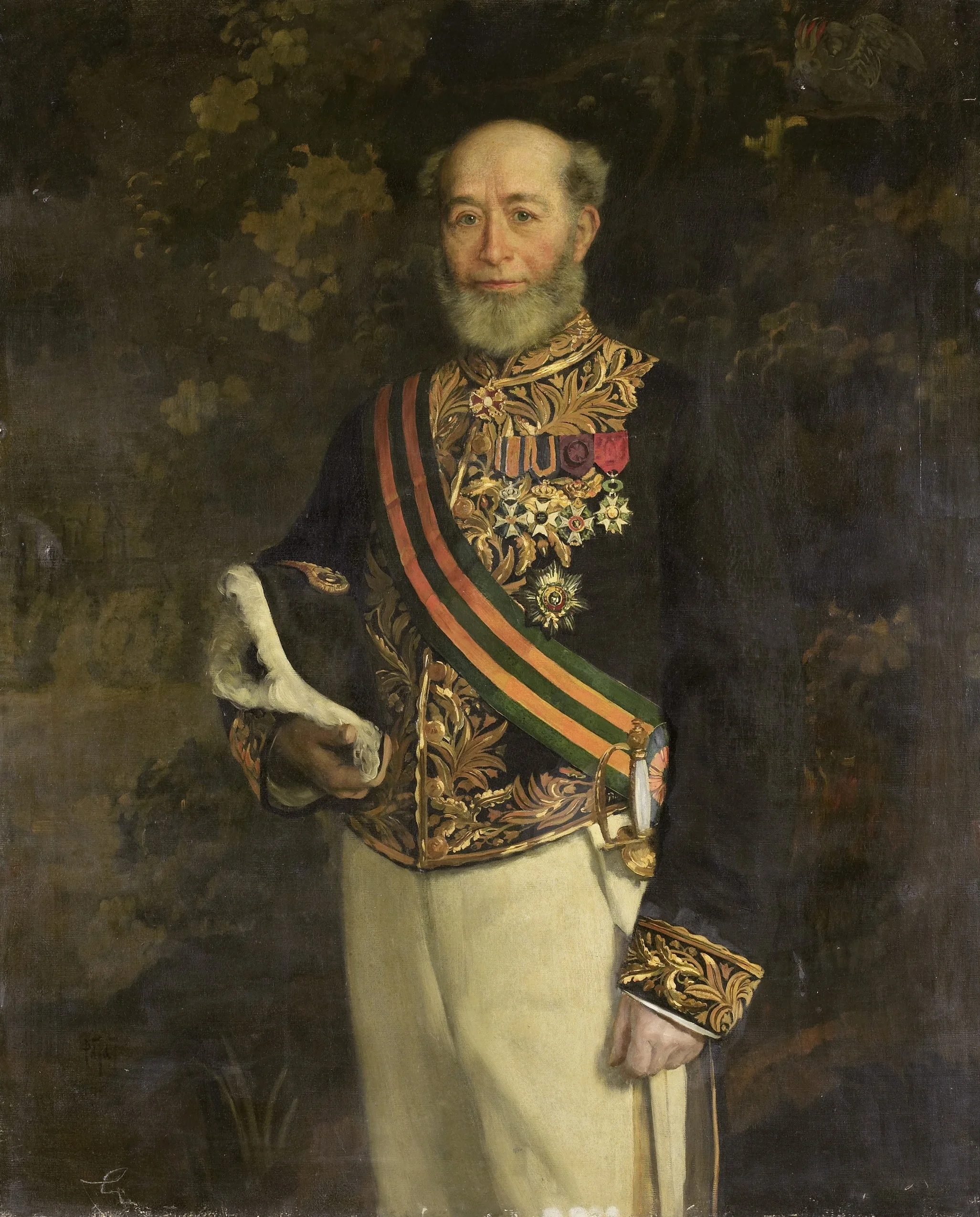 Frederik s'Jacob (1822-1901). Gouverneur-generaal (1880-84), detail