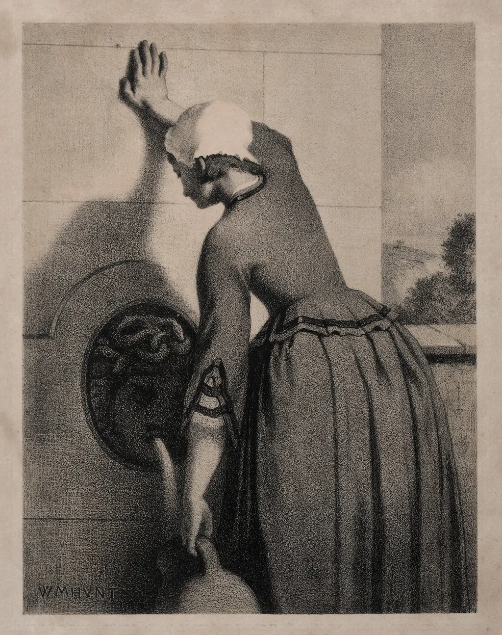 Women at a Well, by William Morris Hunt, 1857