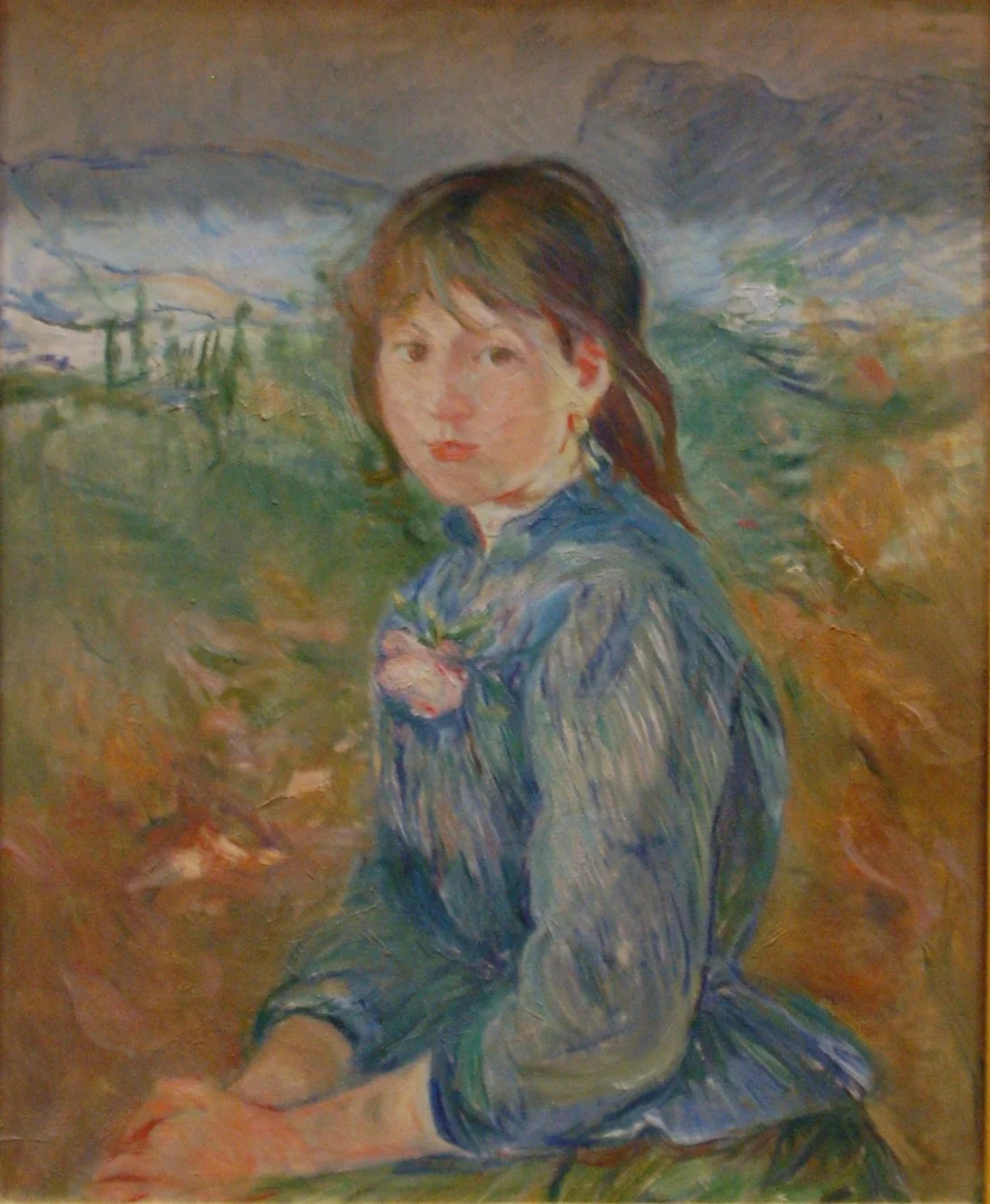 The Little Girl from Nice, detail