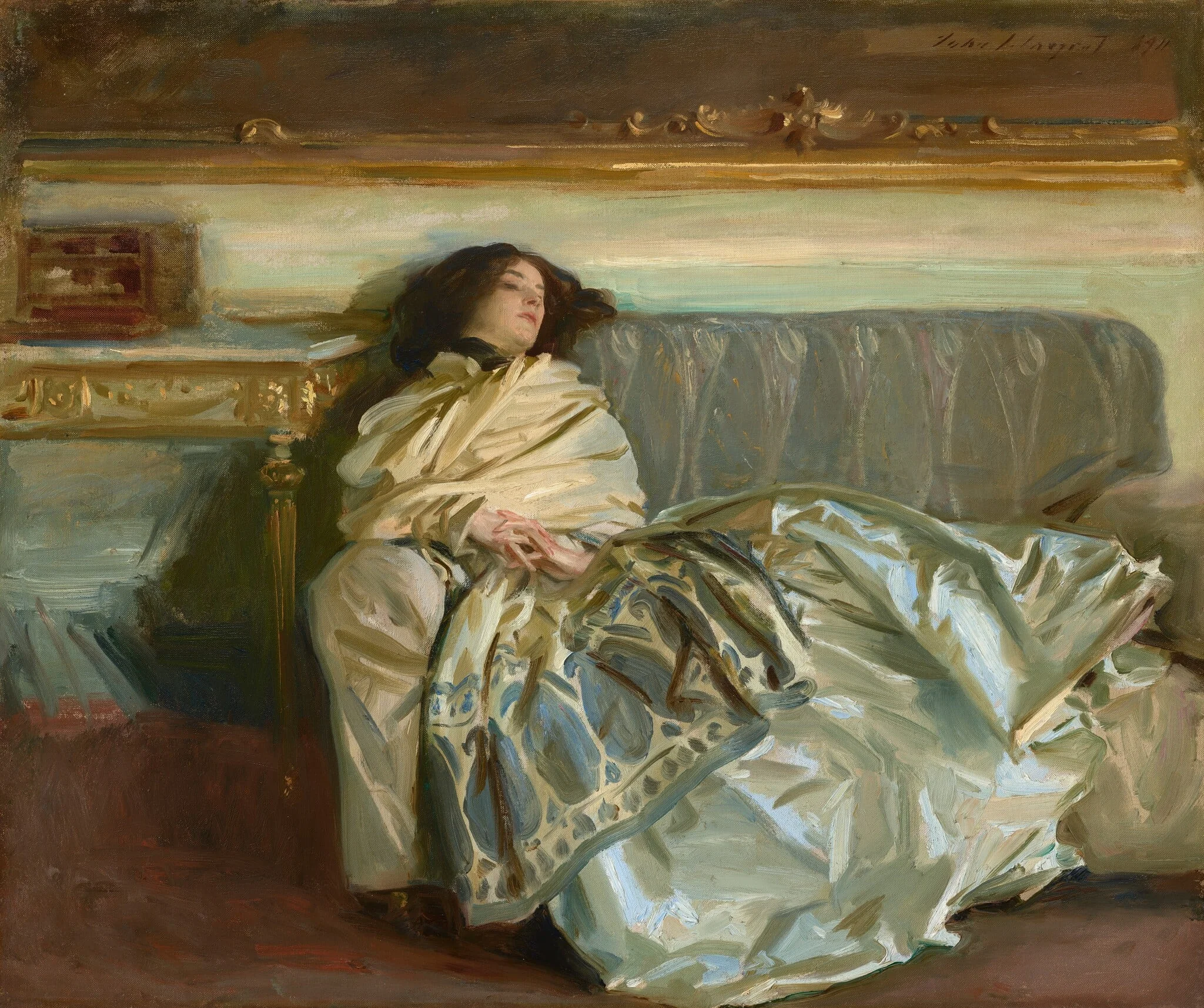 Nonchaloir (Repose), detail
