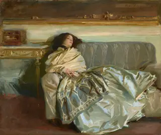 Nonchaloir (Repose), by John Singer Sargent, oil, 1911
