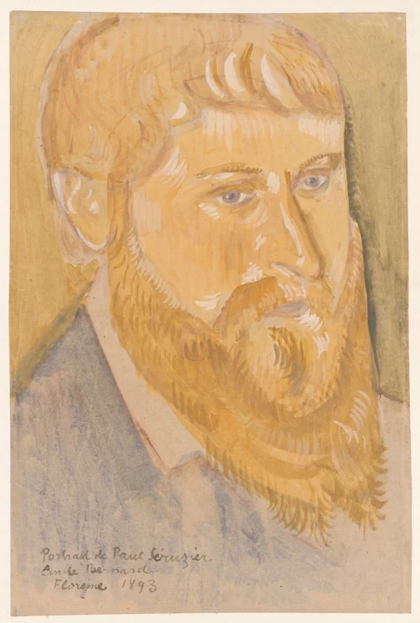 Portrait of Paul Sérusier, detail