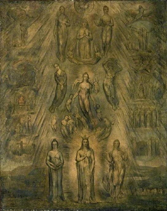 An Allegory of the Spiritual Condition of Man, detail
