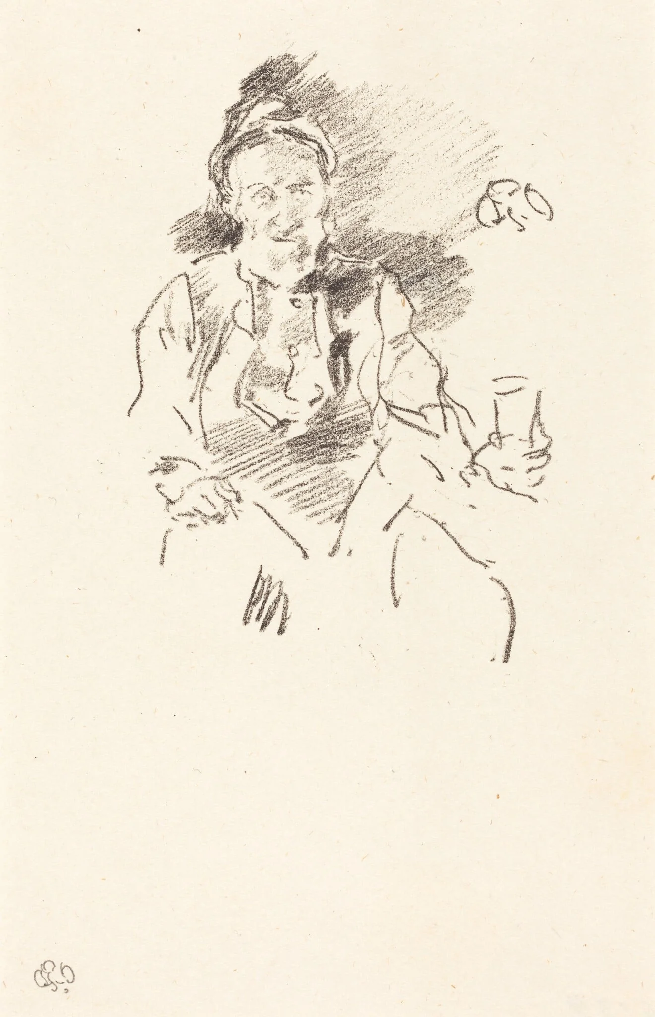 The Master Smith, detail