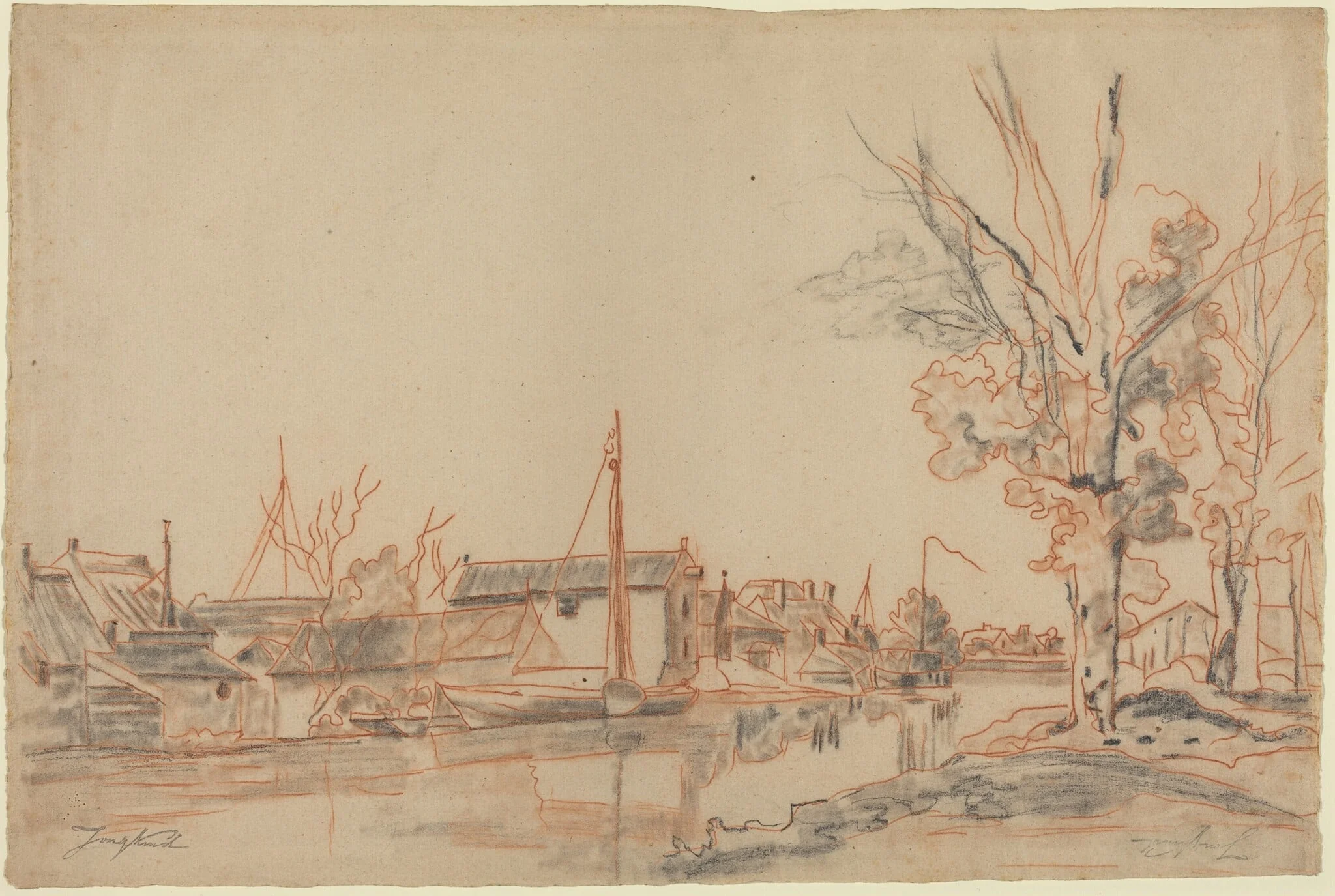 Bords de Canal, detail