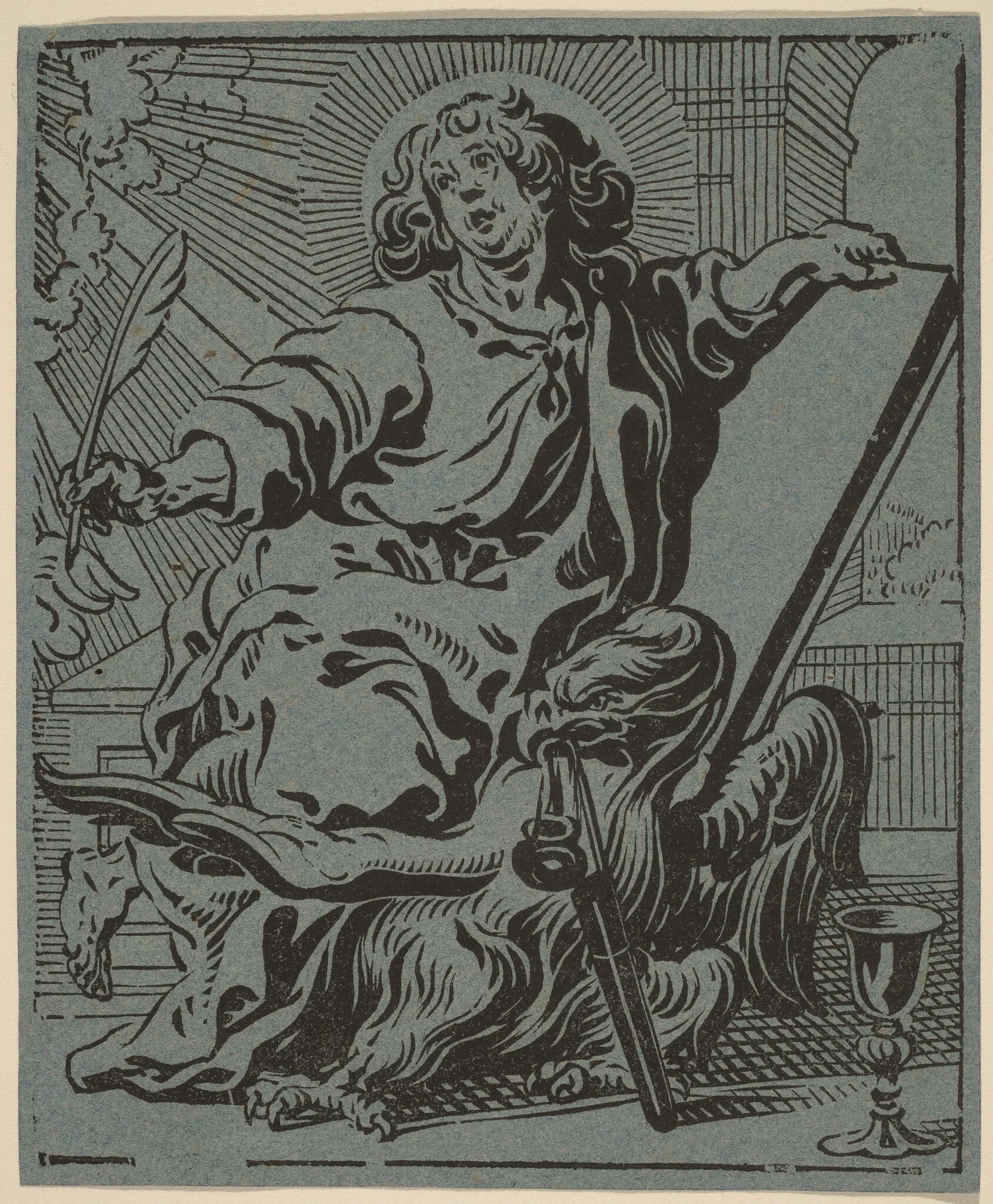 Saint John, detail