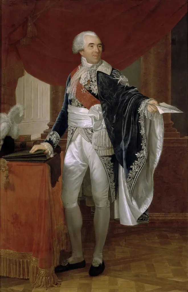 Jean-Gérard Lacués, count of Cessac (1752-1841), by Henri-François Riesener, oil, 1810