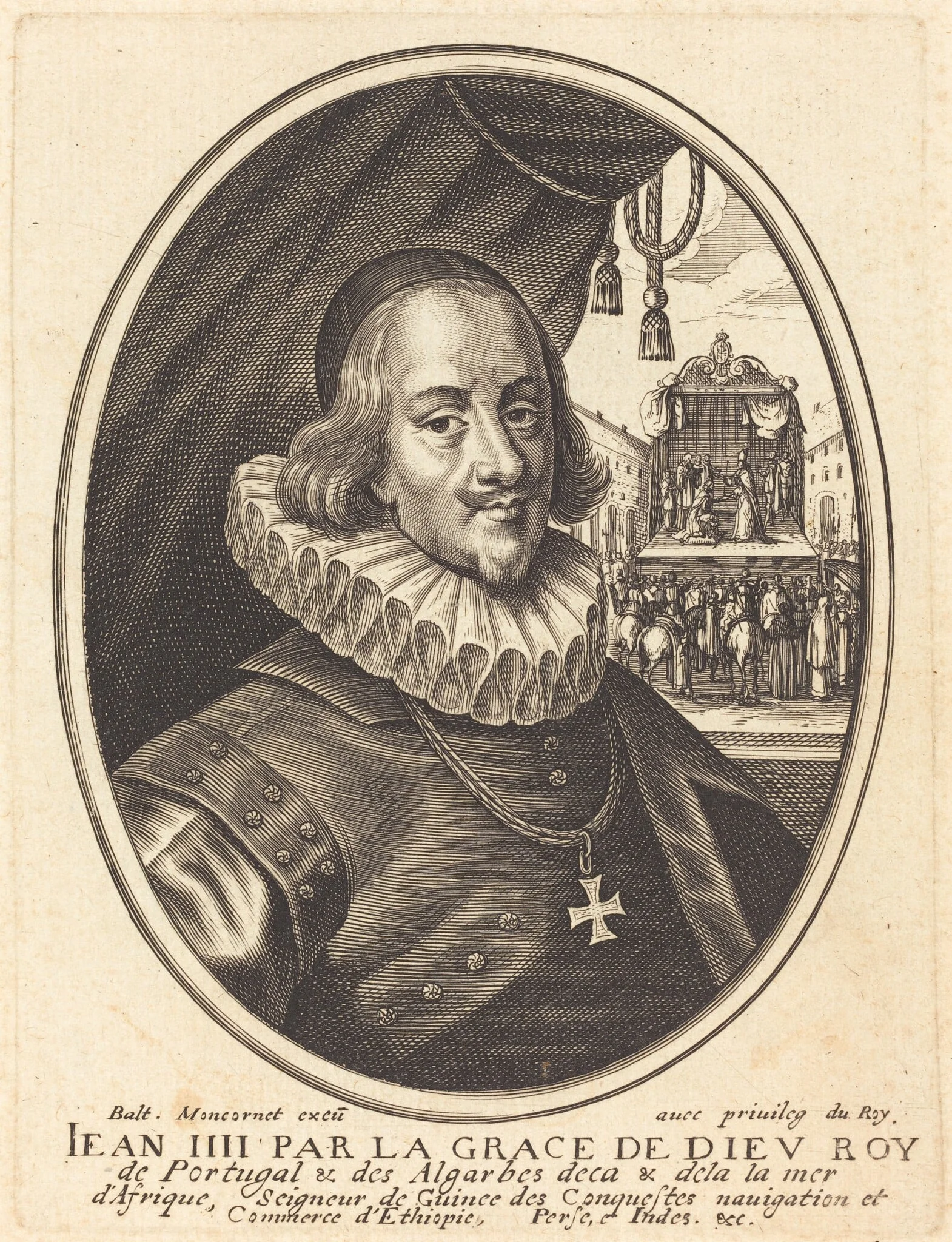 Jean IV, Duke of Bragance, detail