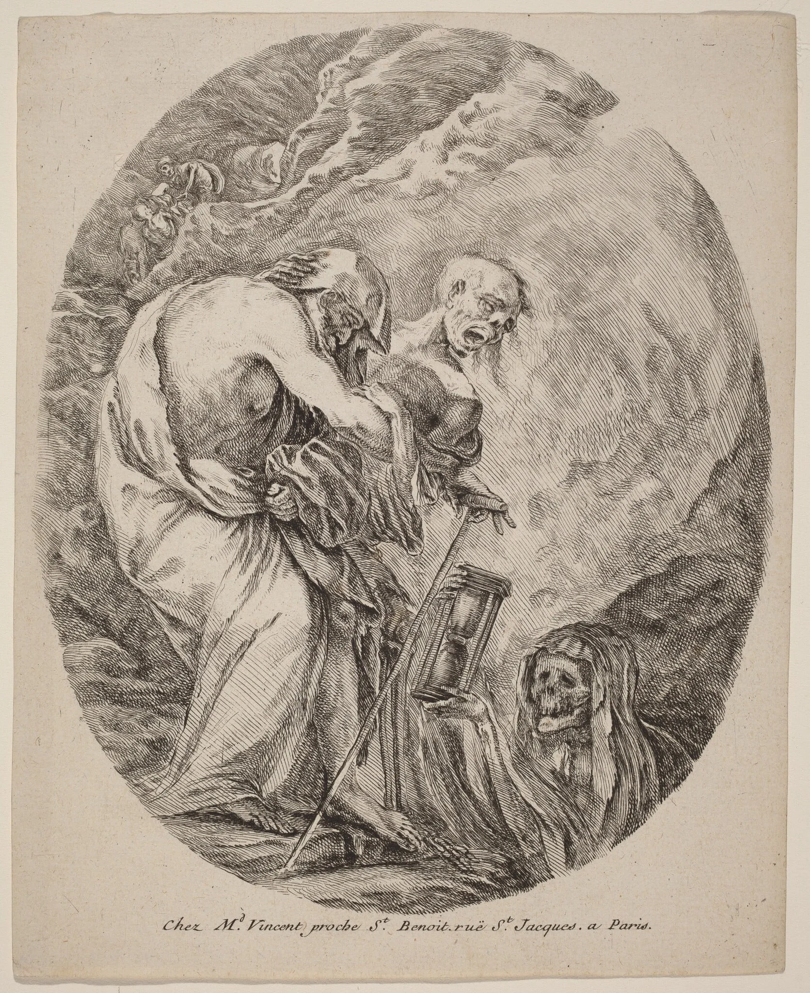 Death with an Old Man, detail
