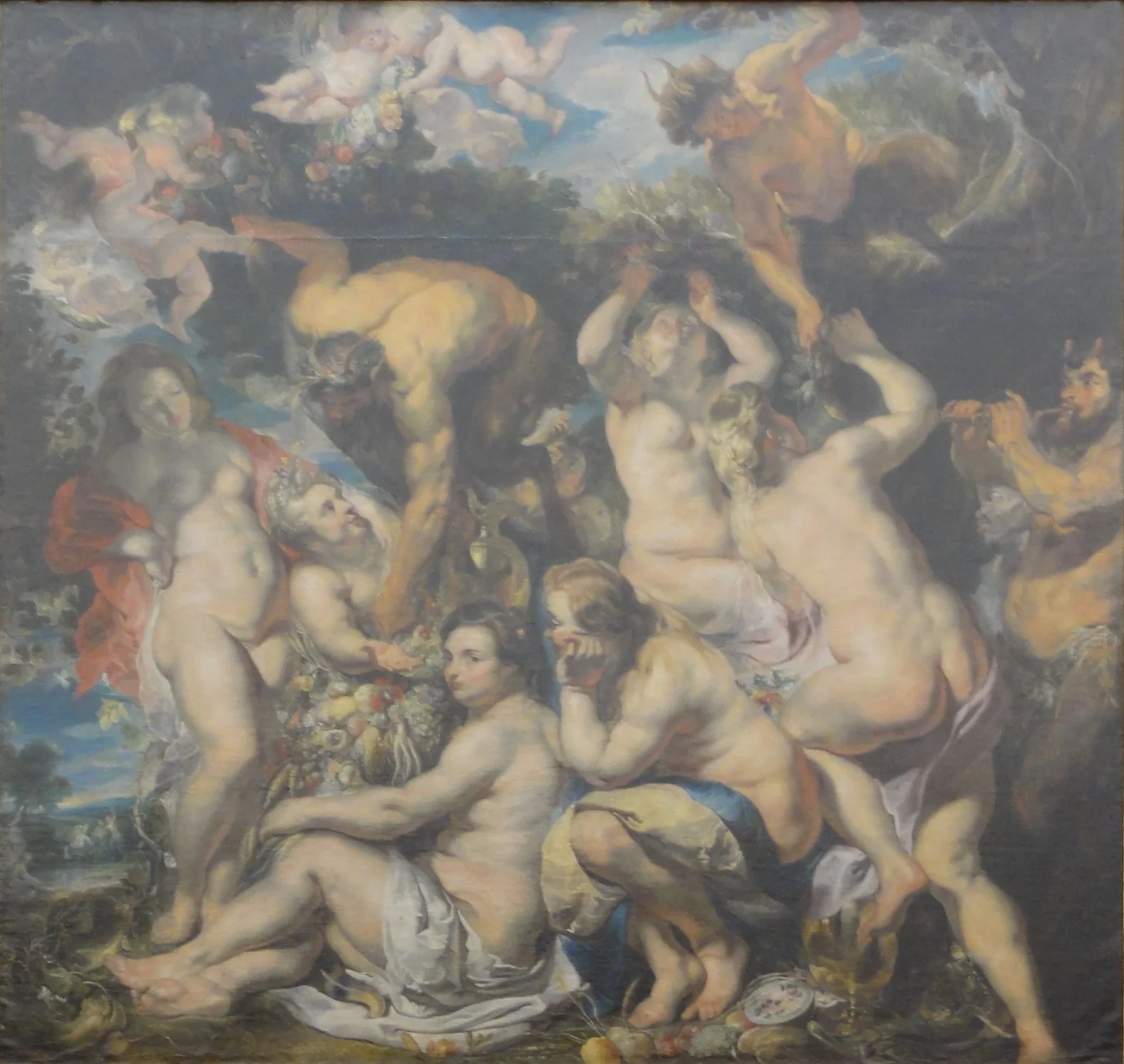 Allegory of fertility, detail