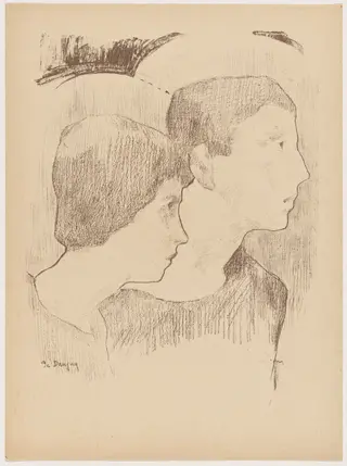 Martyrs, by Jean Danguy, ink, 1895