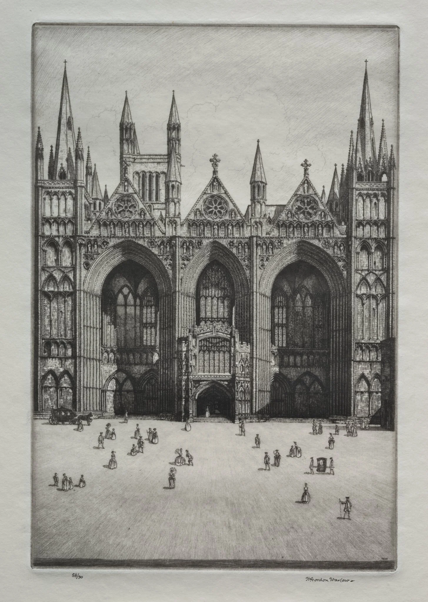 Peterborough Cathedral, detail