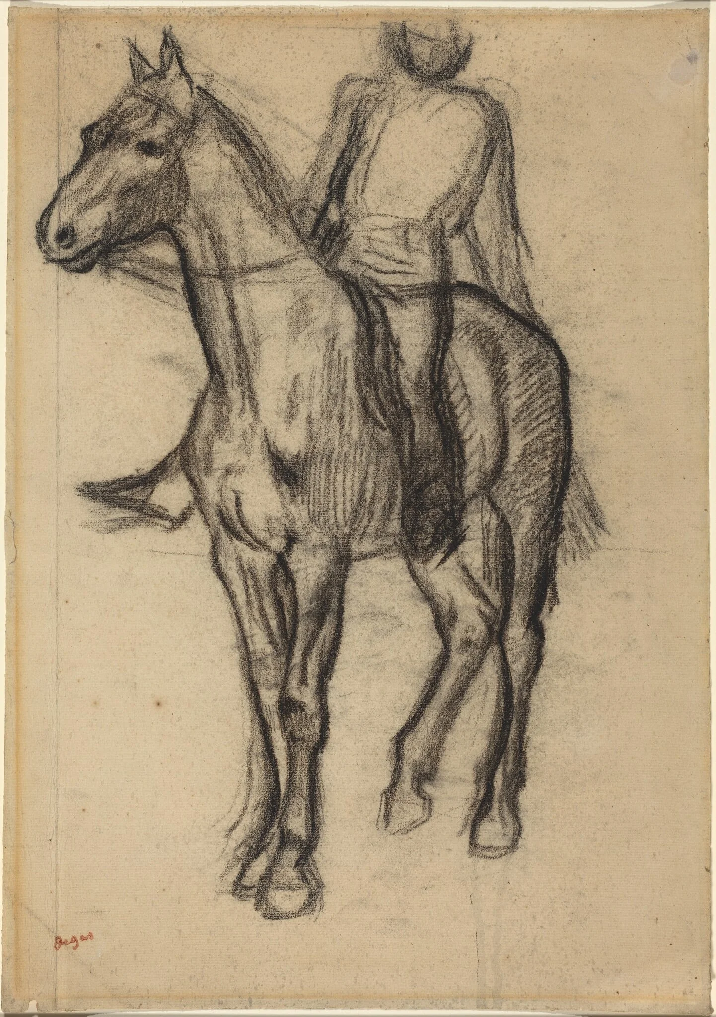 Horse and Rider, detail