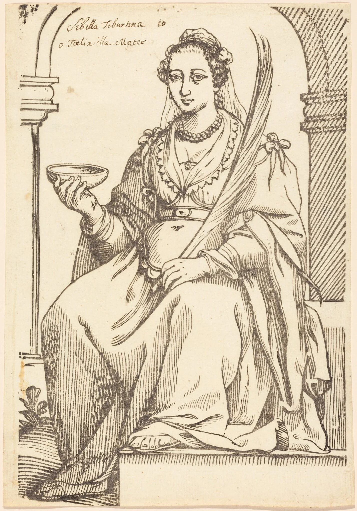 Sibylla Tiburtina, detail