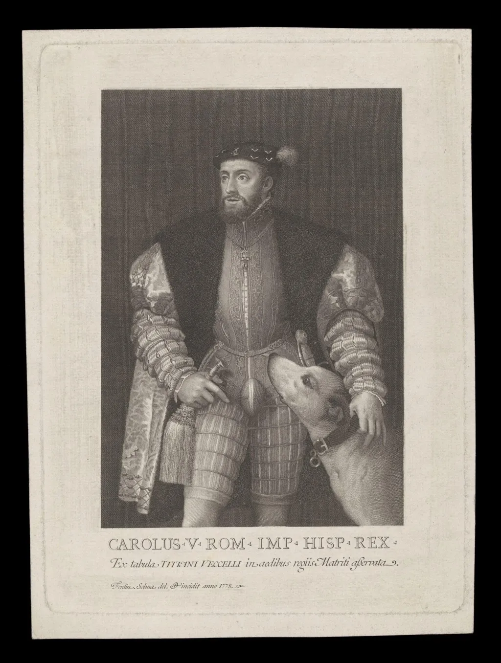 H Beard Print Collection, by Ferdin Selma, 1778