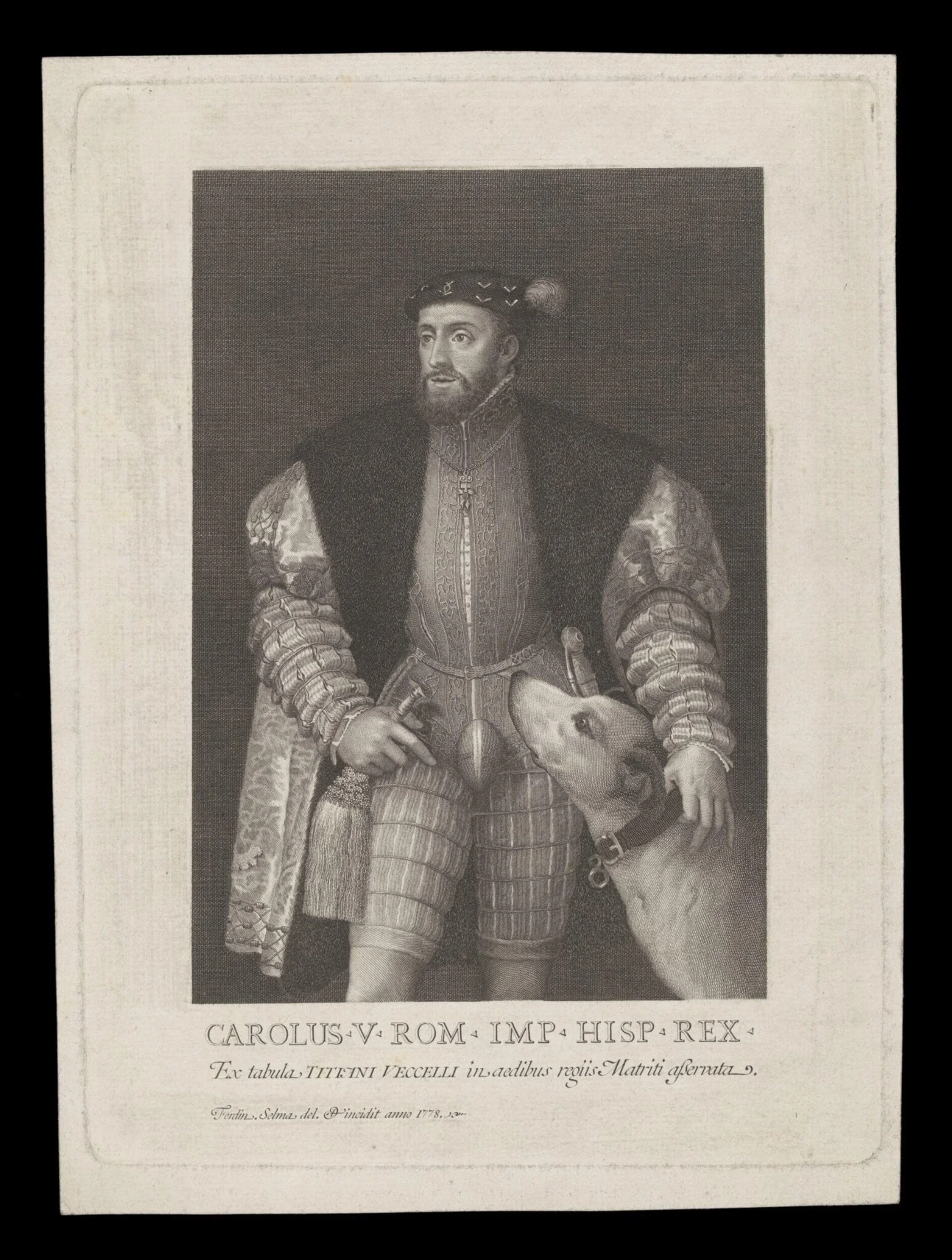 H Beard Print Collection, detail