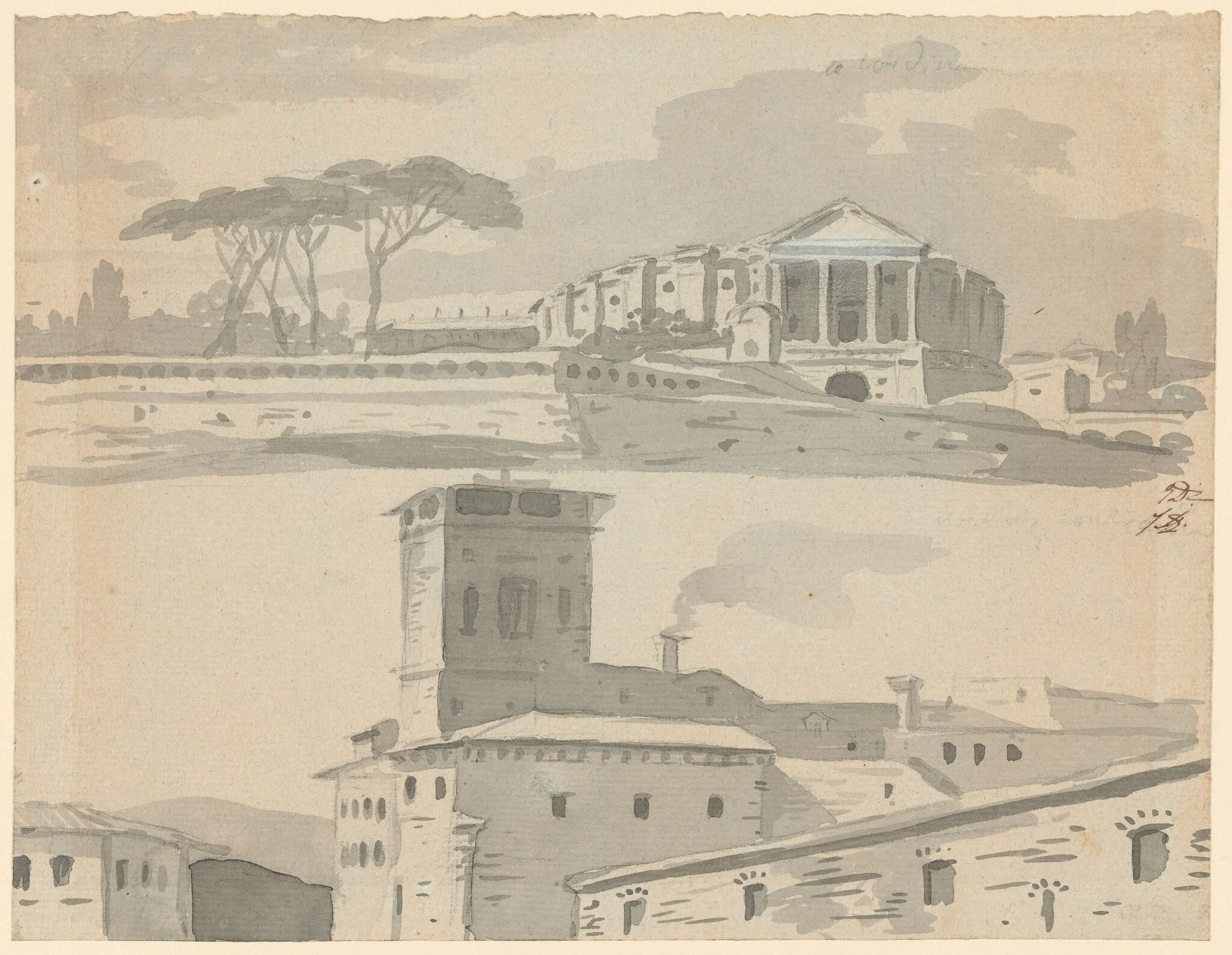 The Roman Circus near Santa Croce in Gerusalemme, detail