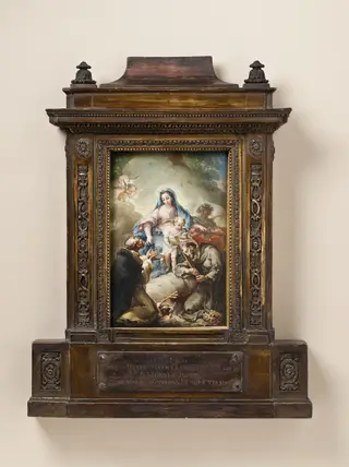 Virgin with St. Francis and St. Dominic, by Vicente López Portaña, unspecified, 1796