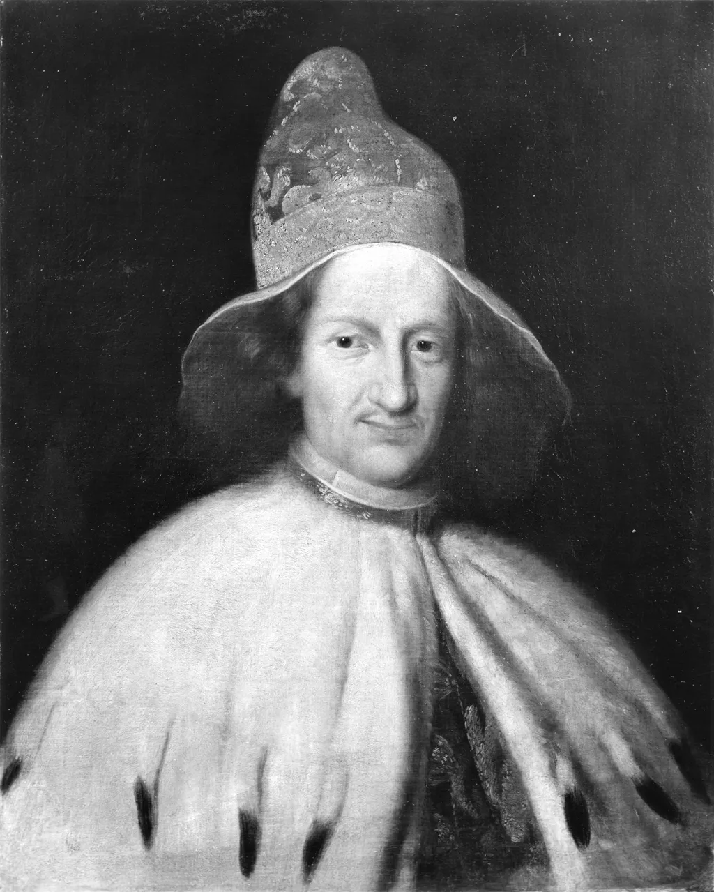 Porträt des Silvestro Valier, by Antonio Zanchi, oil, 1500
