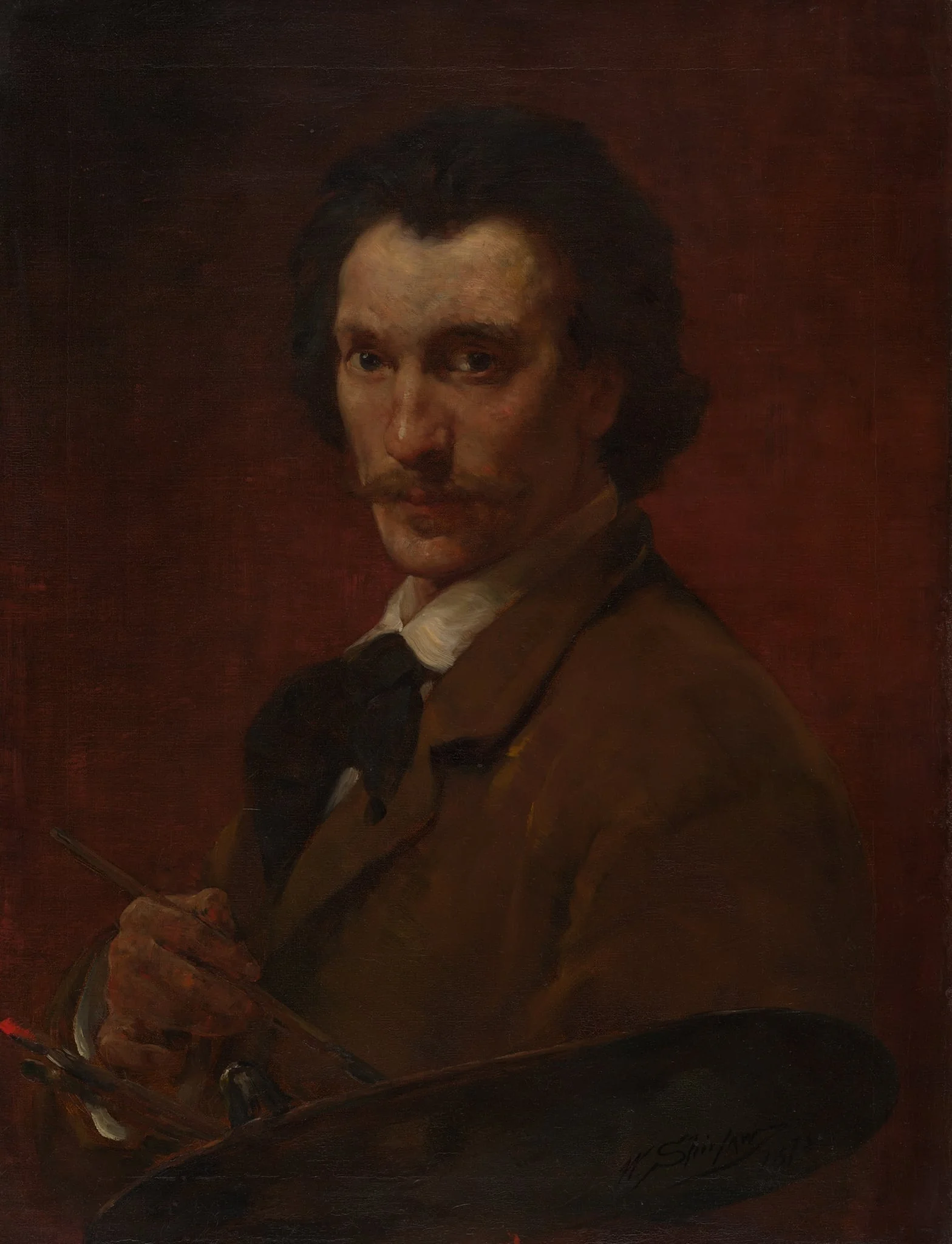Self-Portrait, detail