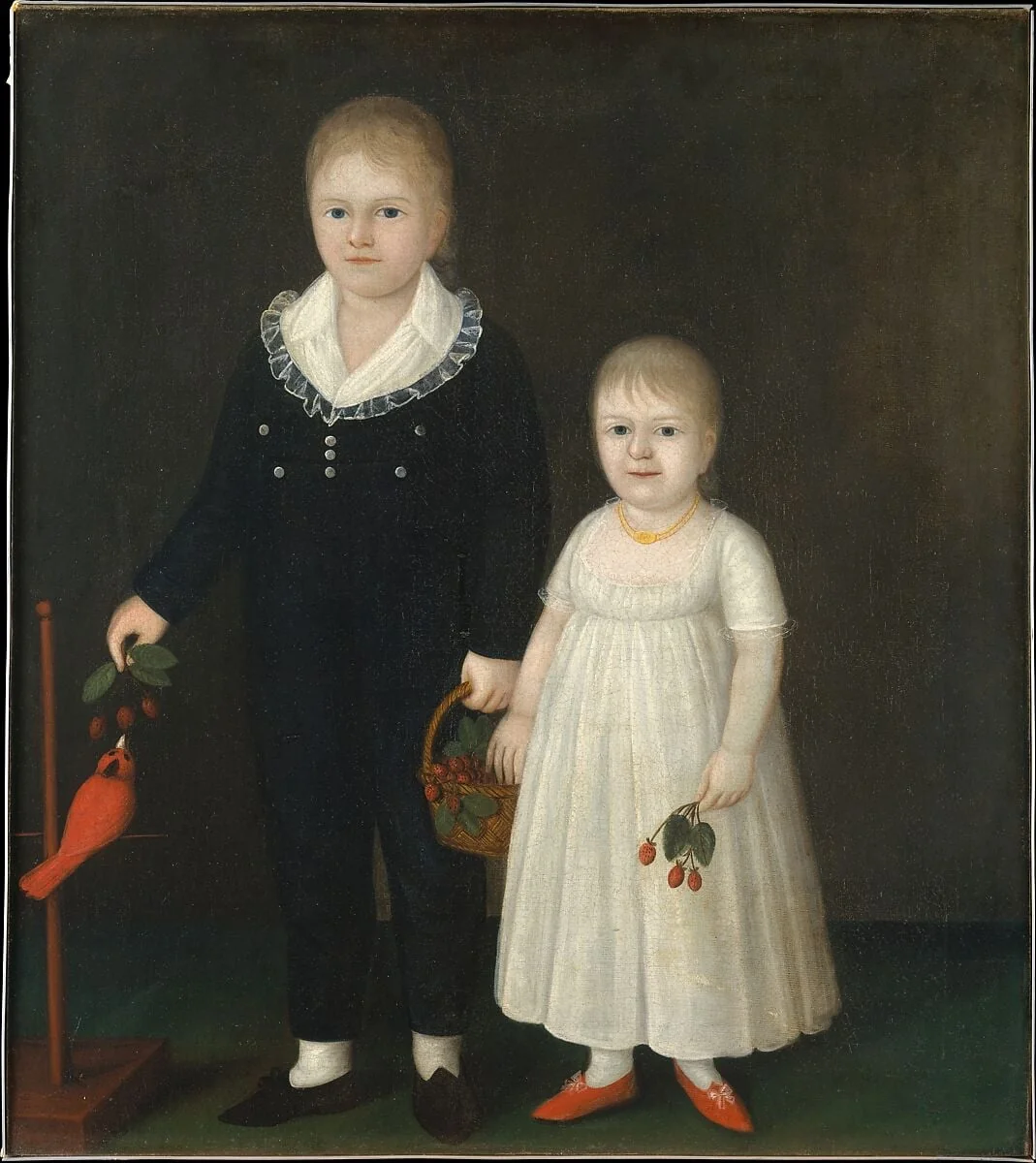 Edward and Sarah Rutter, detail