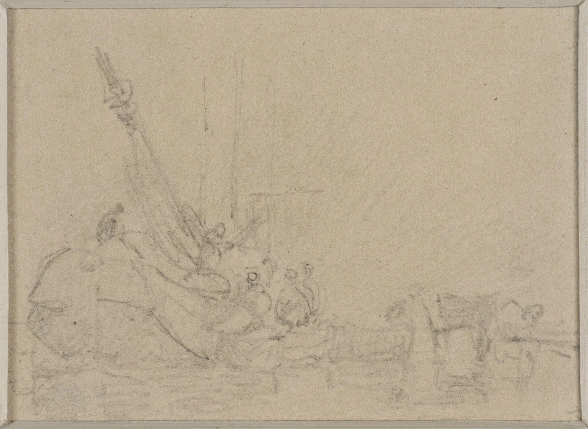 Coast Scenery, detail