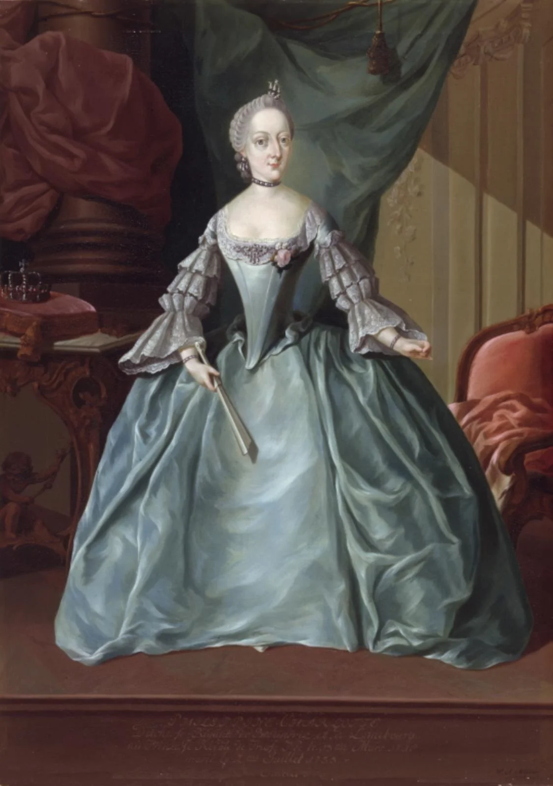 Philippine Charlotte, Duchess of Brunswick and Lüneburg, born Princess of Prussia, detail