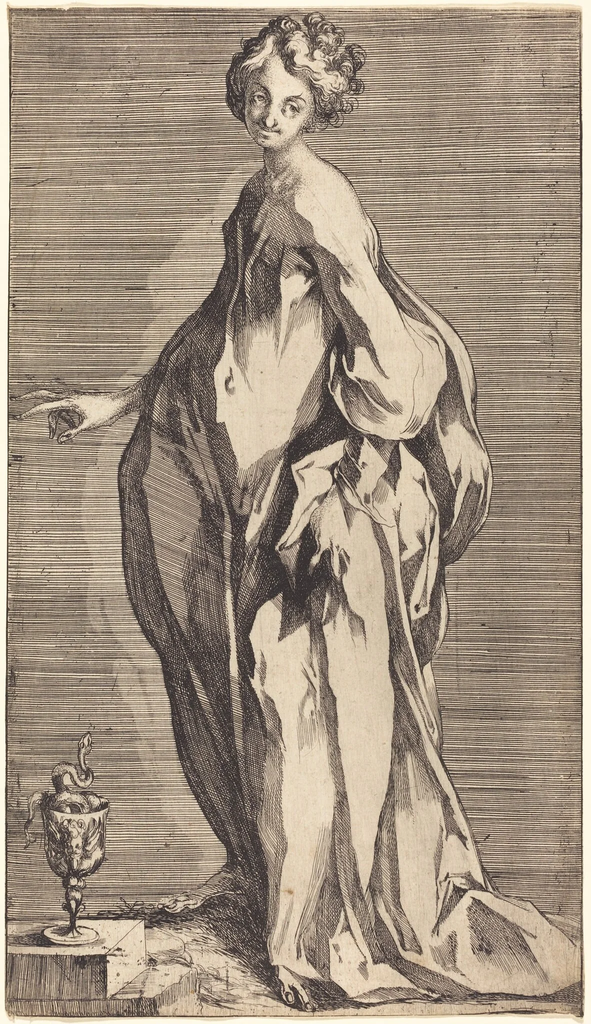 Saint John, detail