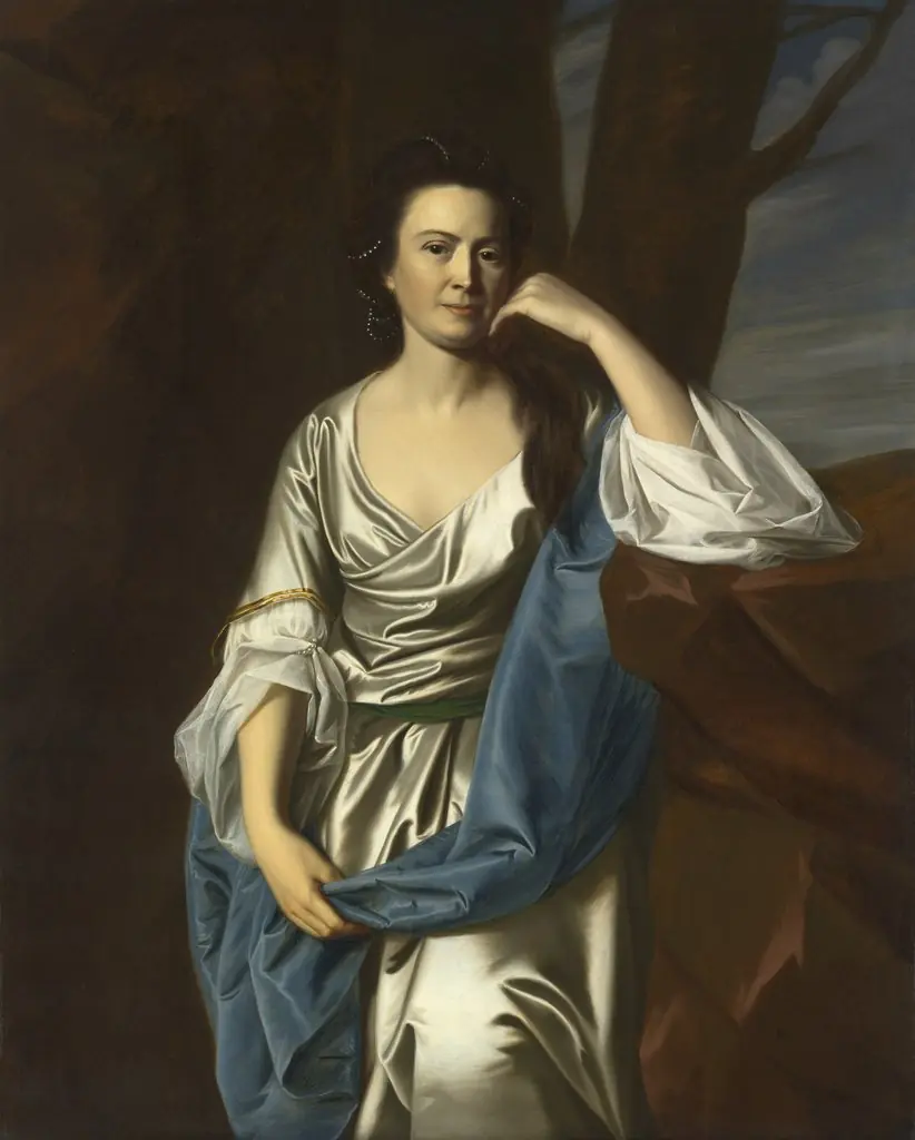 Catherine Greene, by John Singleton Copley, oil, 1769