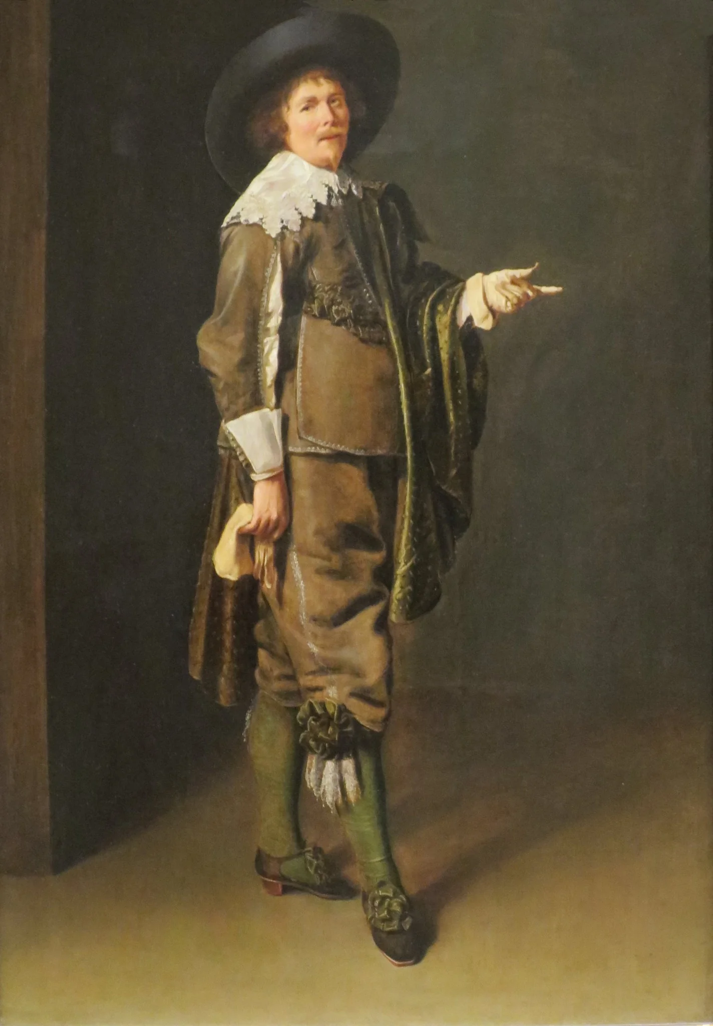 Portrait of a Gentleman, detail