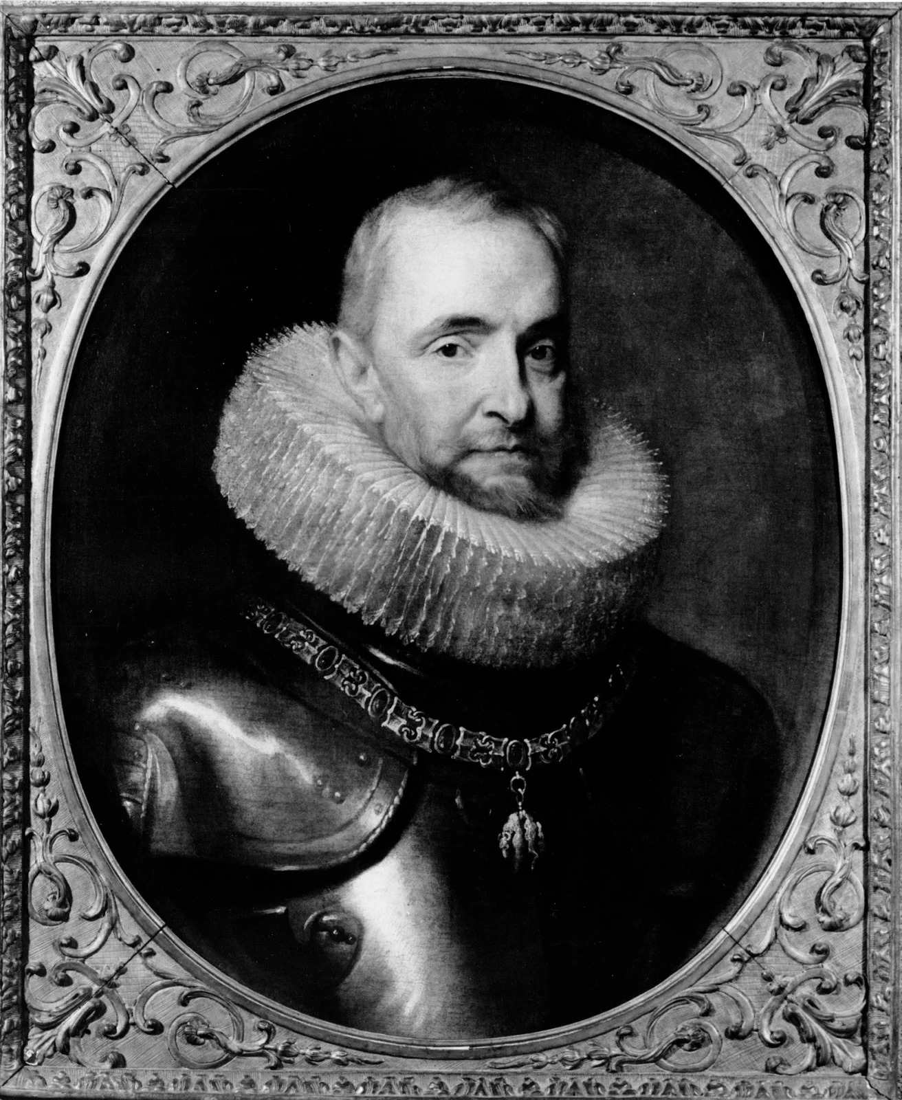 Bust portrait of Ambrogio Spinola, detail