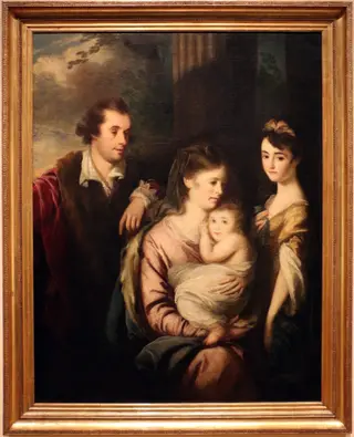 Retrato de família, by Hugh Barron, unspecified, 1765