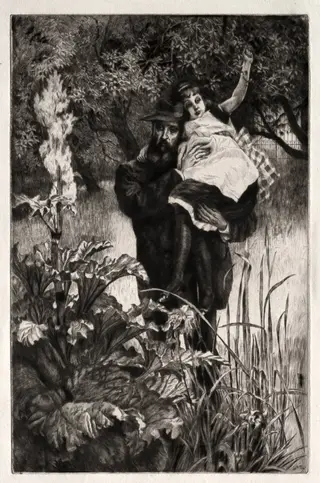 The Widower, by James Tissot, 1877
