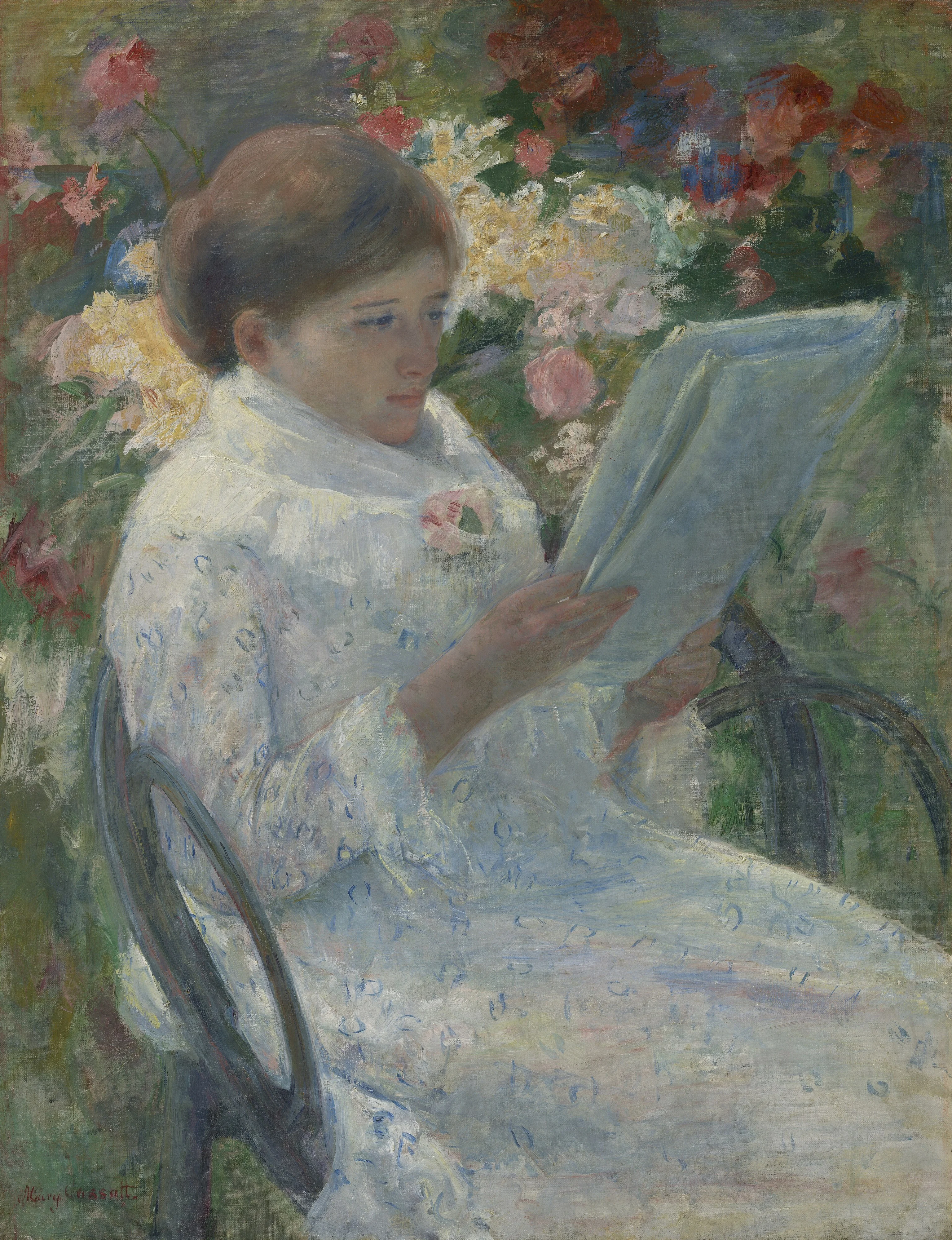 On a Balcony, detail