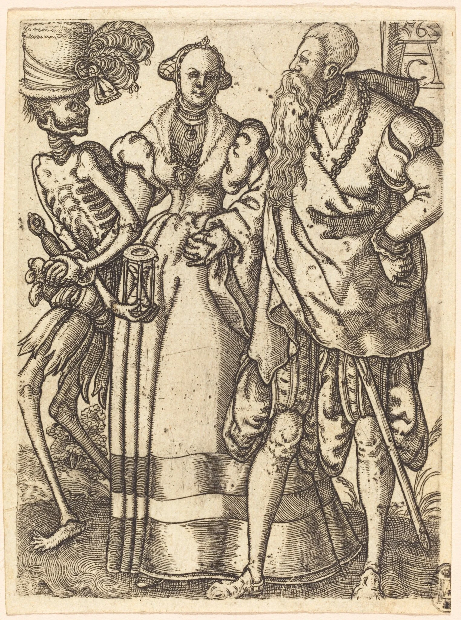 Dance of Death VI, detail