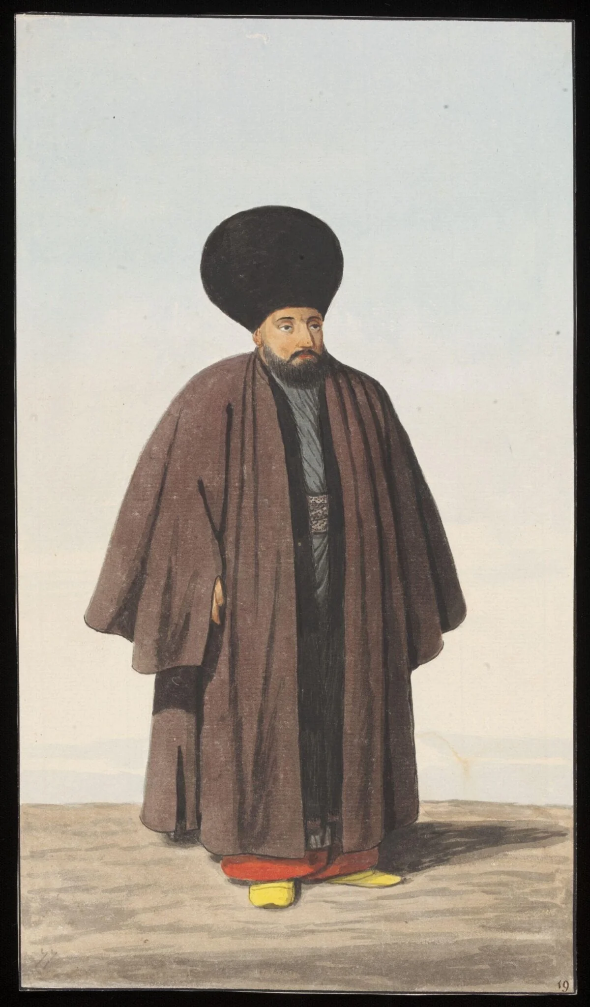 An Armenian official, detail