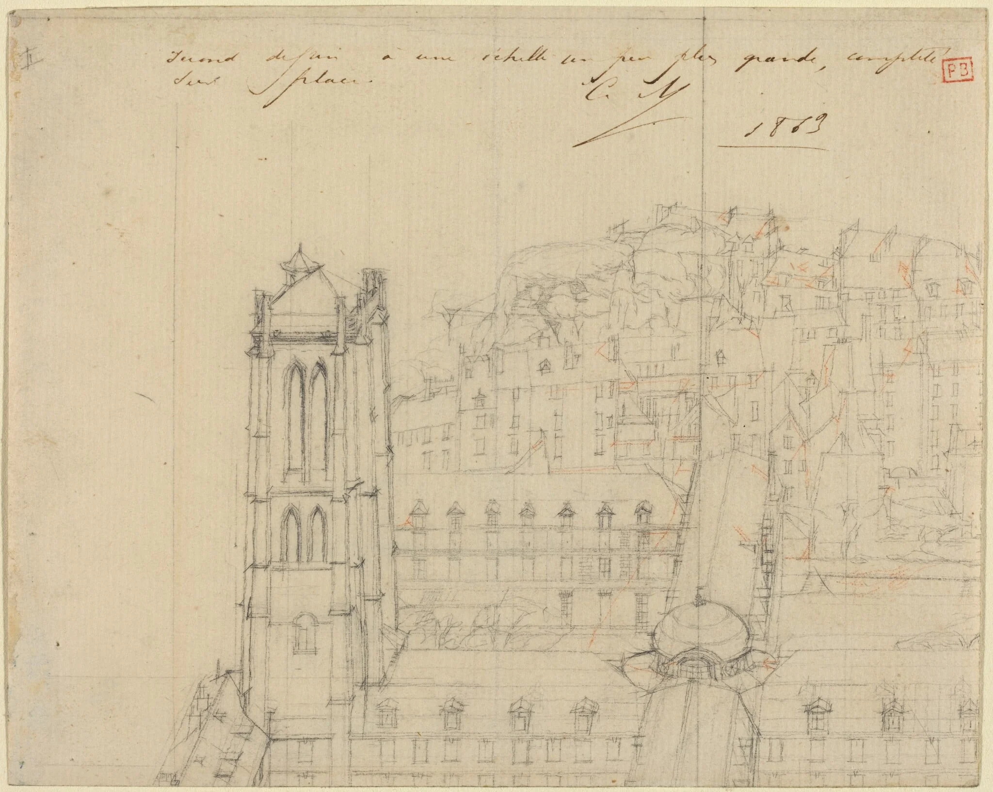 College Henri IV, detail
