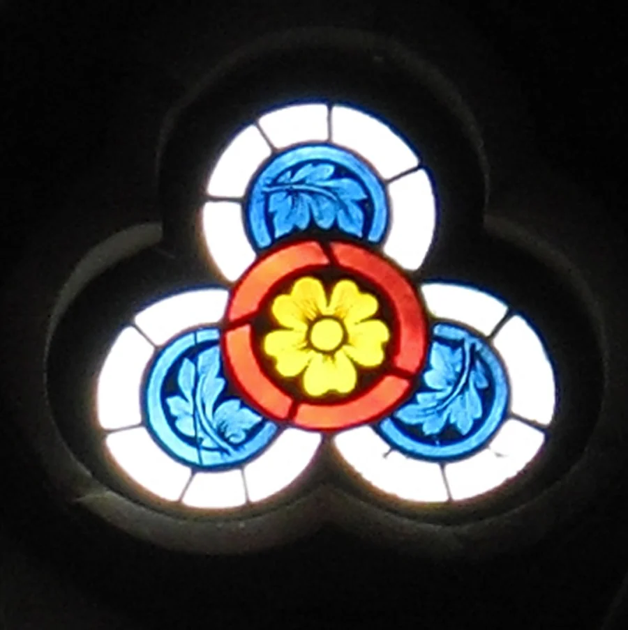 Trefoil-shaped Tracery Light, detail