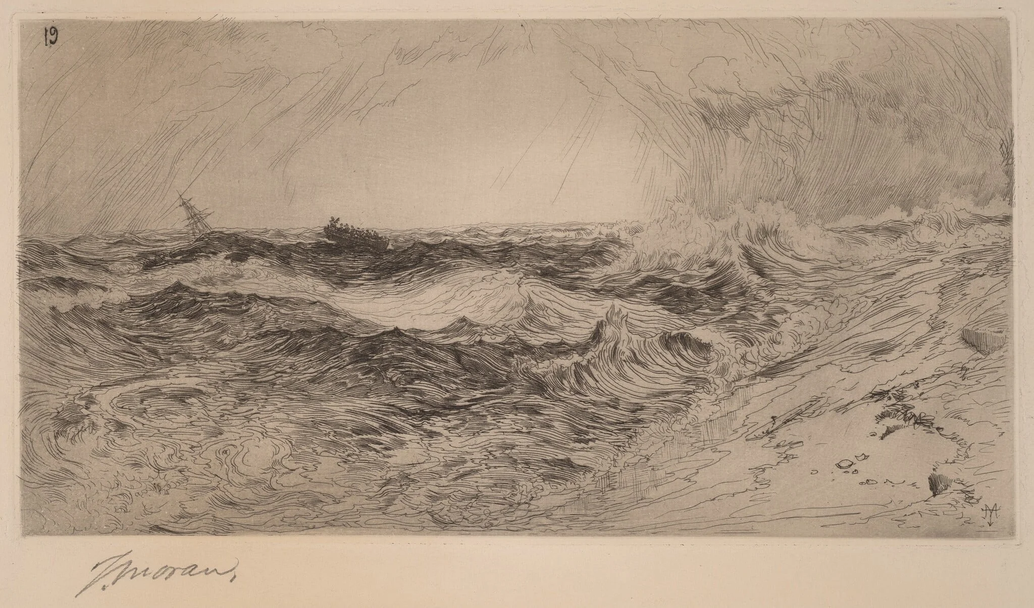 The Resounding Sea, detail