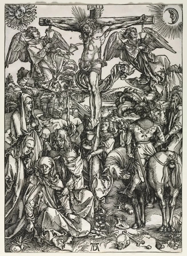 The Crucifixion, detail