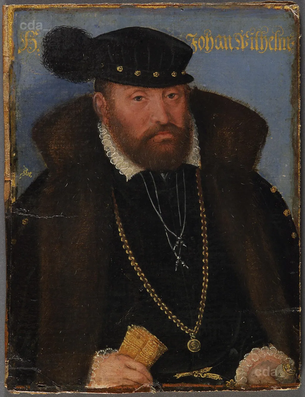 Johann Wilhelm, Duke of Saxe-Weimar, son of Johann Friedrich I., died 1573, by Lucas Cranach the Younger, unspecified