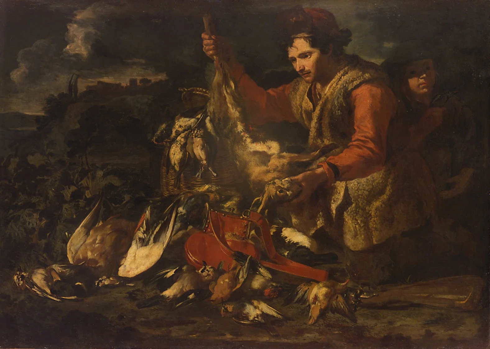Hunting prey, detail