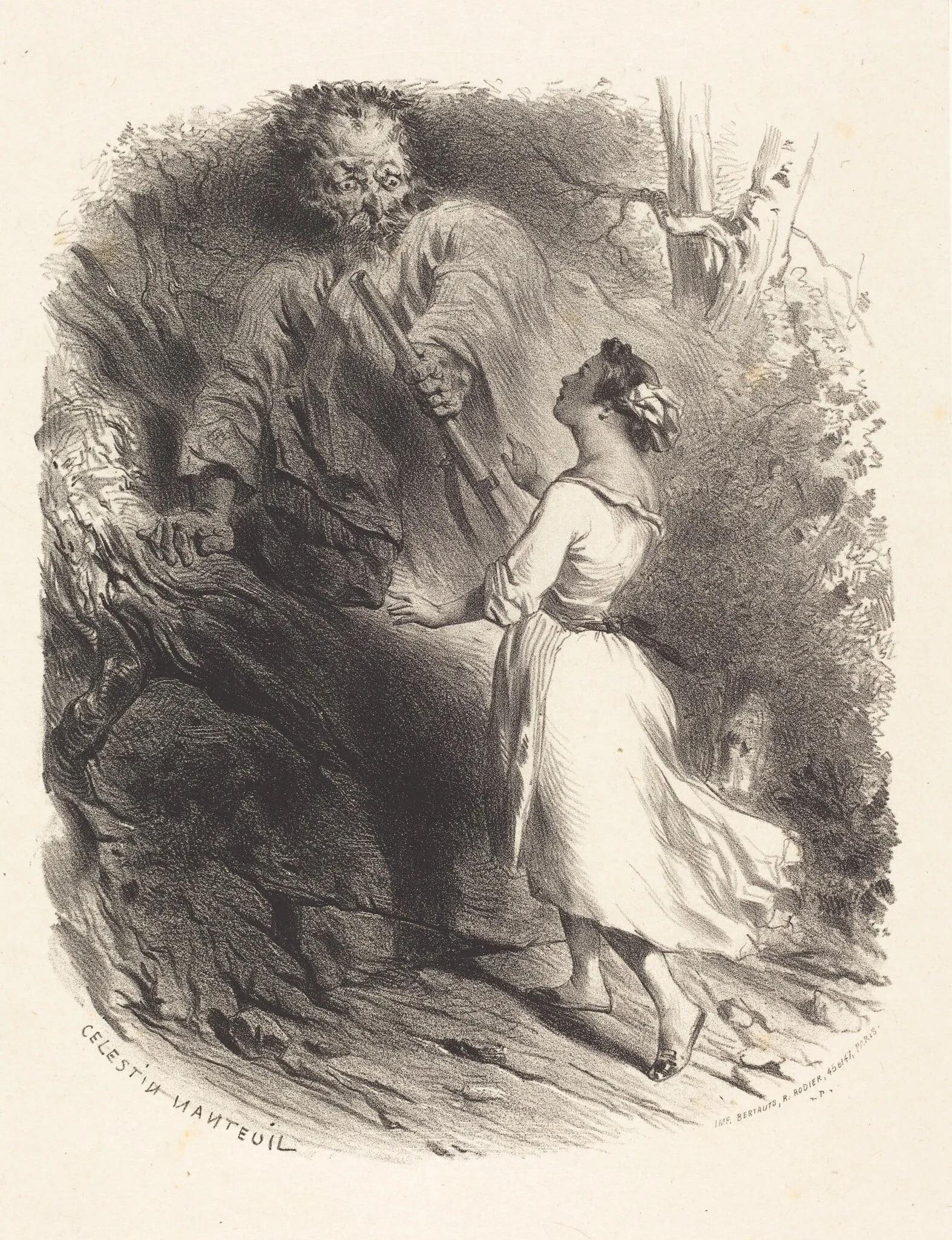 Hunter Surprised, detail