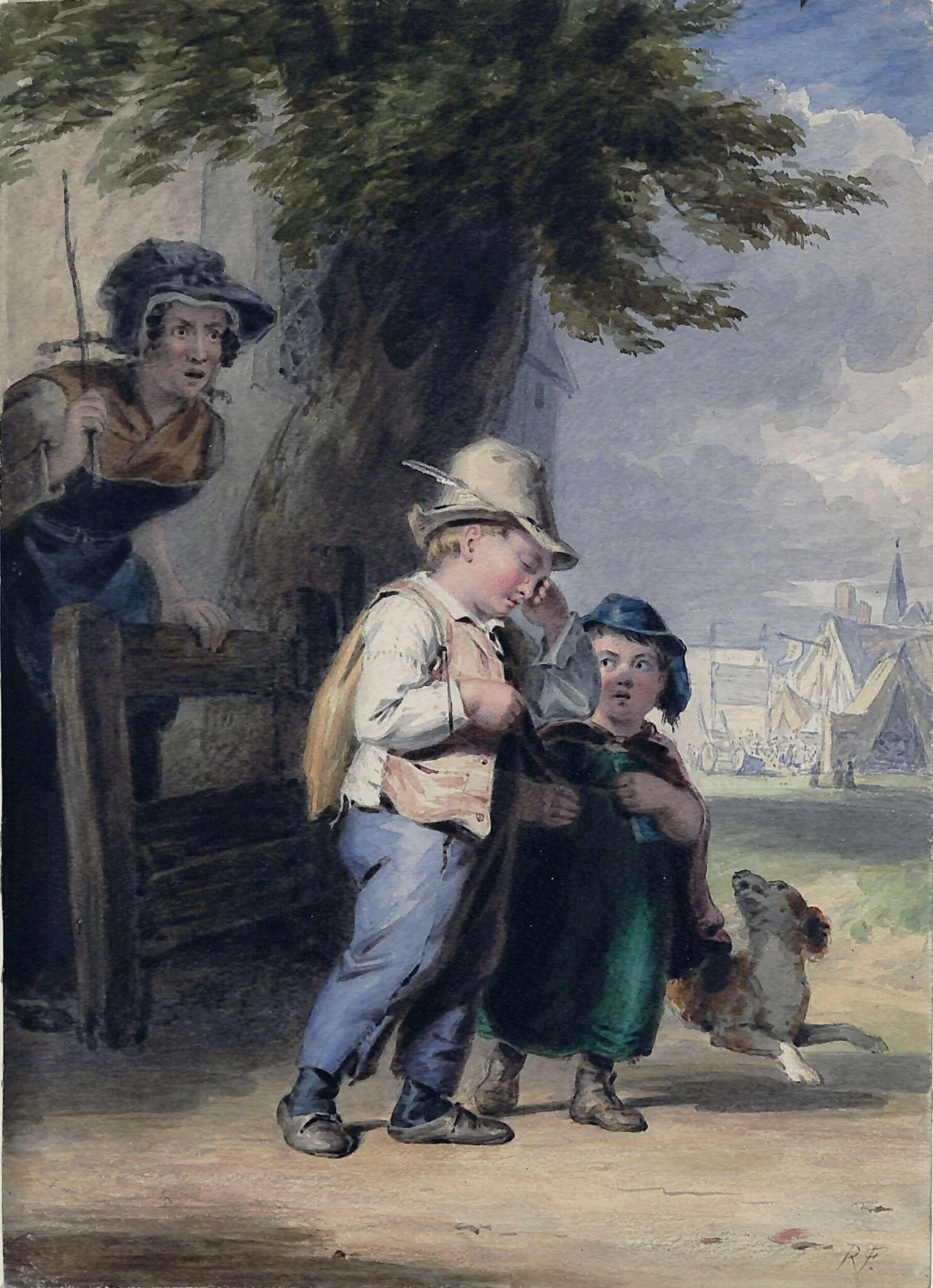 The Reluctant Scholar, detail