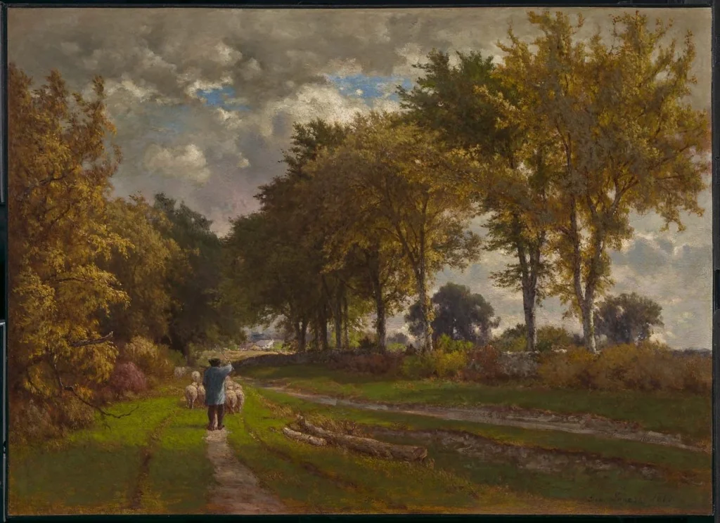 The Road to the Farm, detail