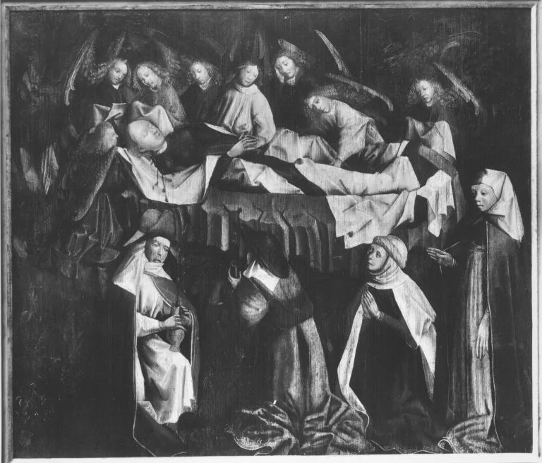 Bestattung der hl. Katharina, detail
